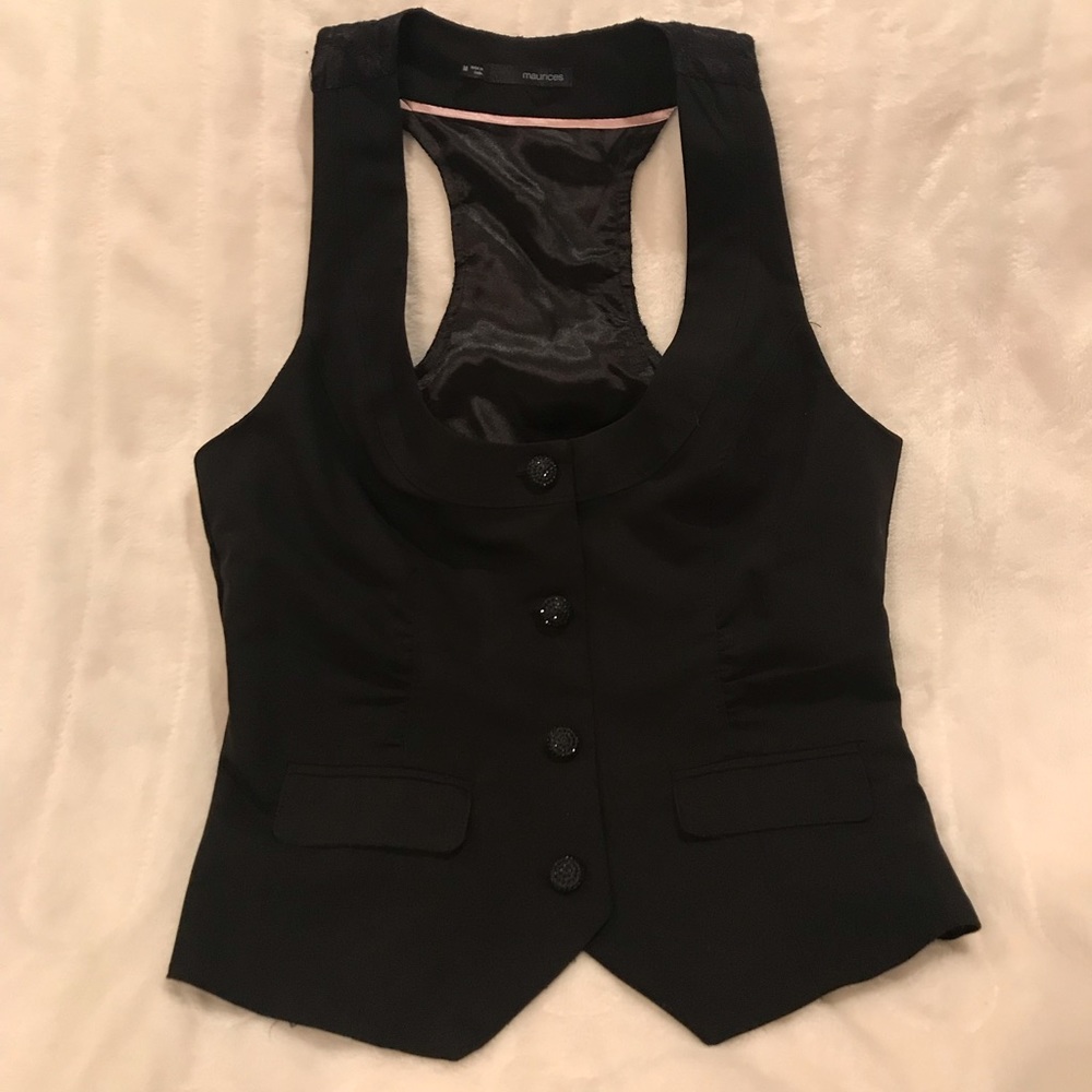 Black vest
